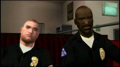 Frank Tenpenny and Eddie Pulaski in Grand Theft Auto San Andreas
