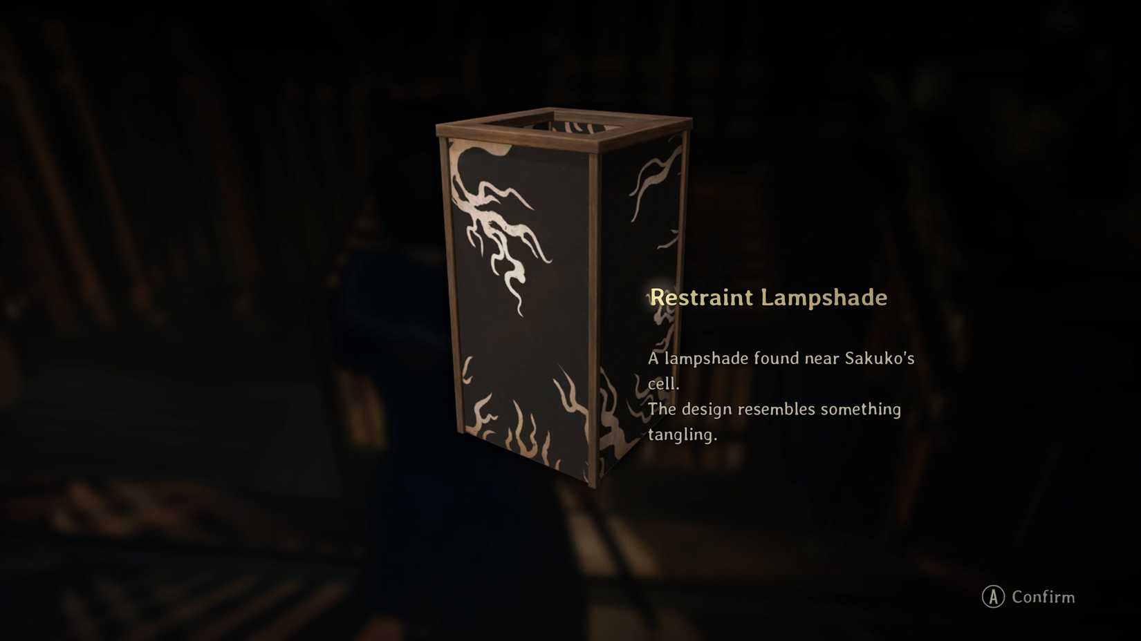 Get Lampshade from Cages Light Puzzle Silent Hill f