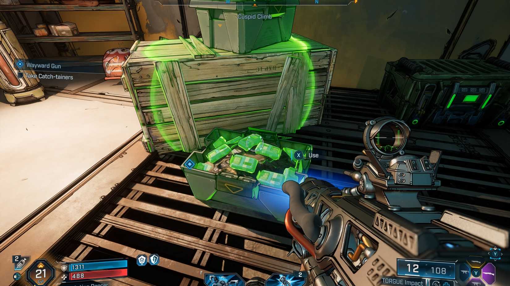 Getting the Catch-tainers Wayward Gun Quest Borderlands 4