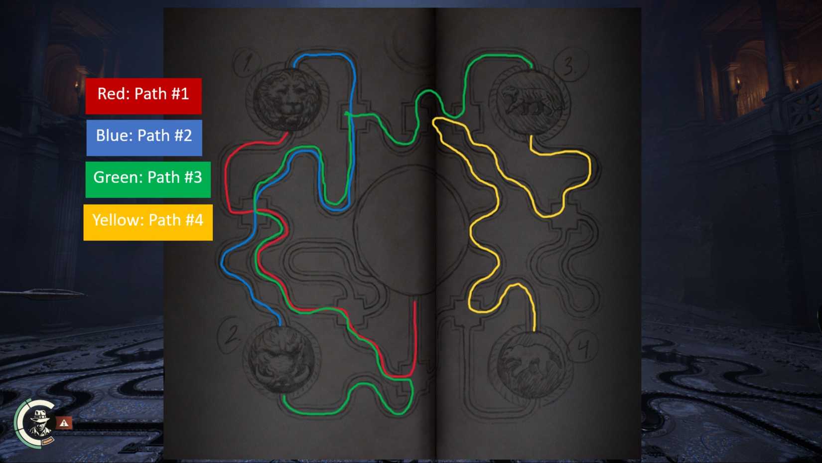 Gladiator Maze Solution – Indiana Jones The Order of Giants