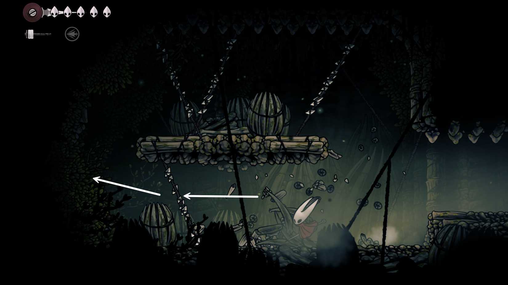 Go Through Secret Passage Hunter's March Silksong