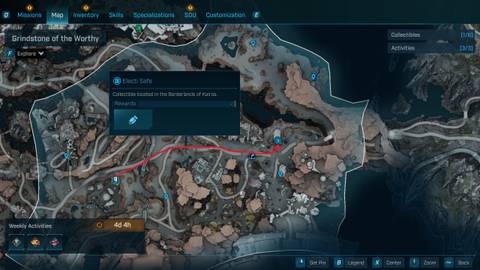 grinstone of the worthy electi safe location