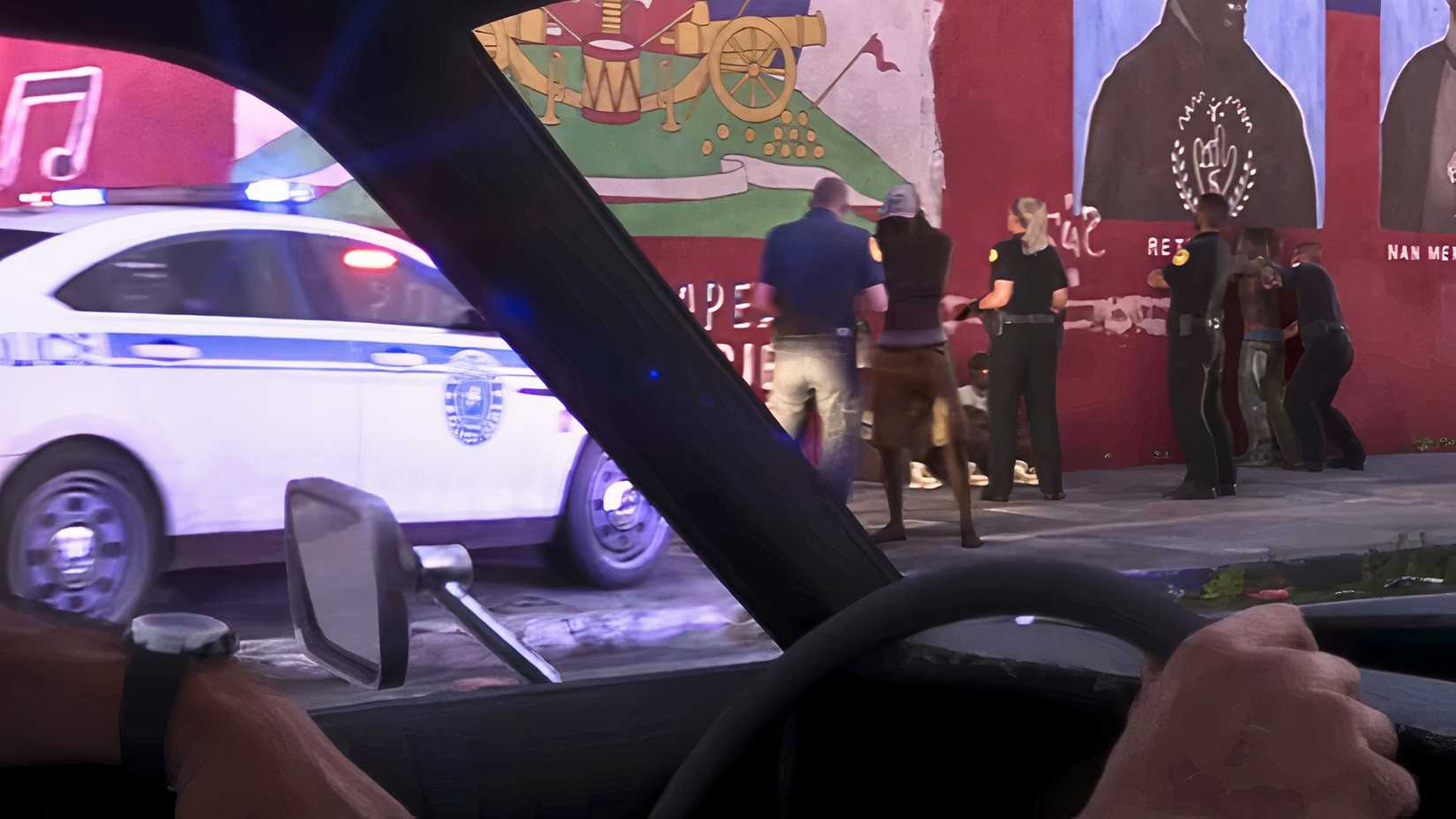 the female cop spotted in gta 6's second trailer.