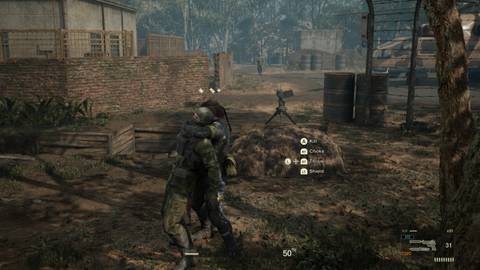 Guard Non-Lethal Takedown Metal Gear Solid 3 Snake Eater