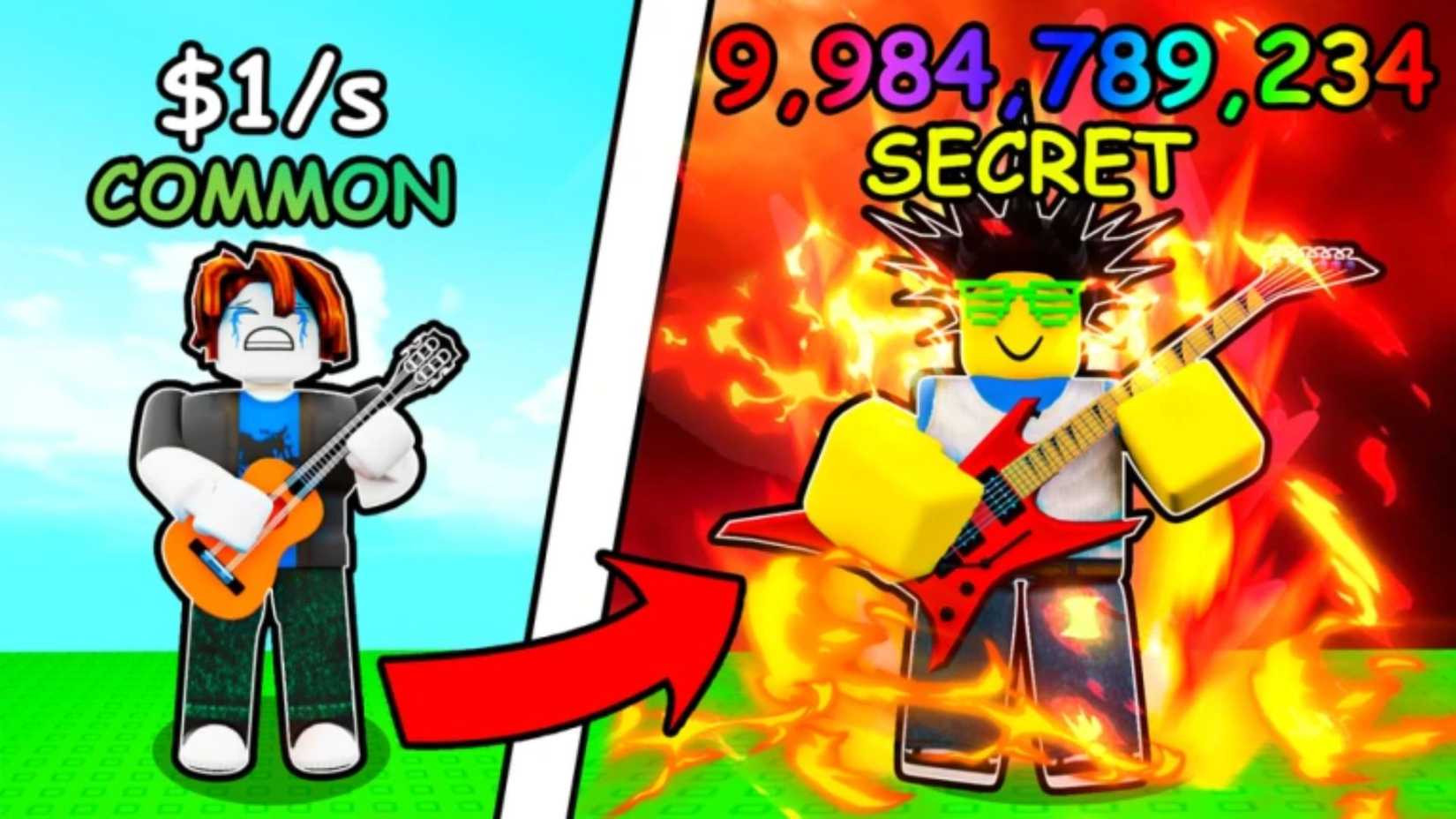 Guitar Simulator characters