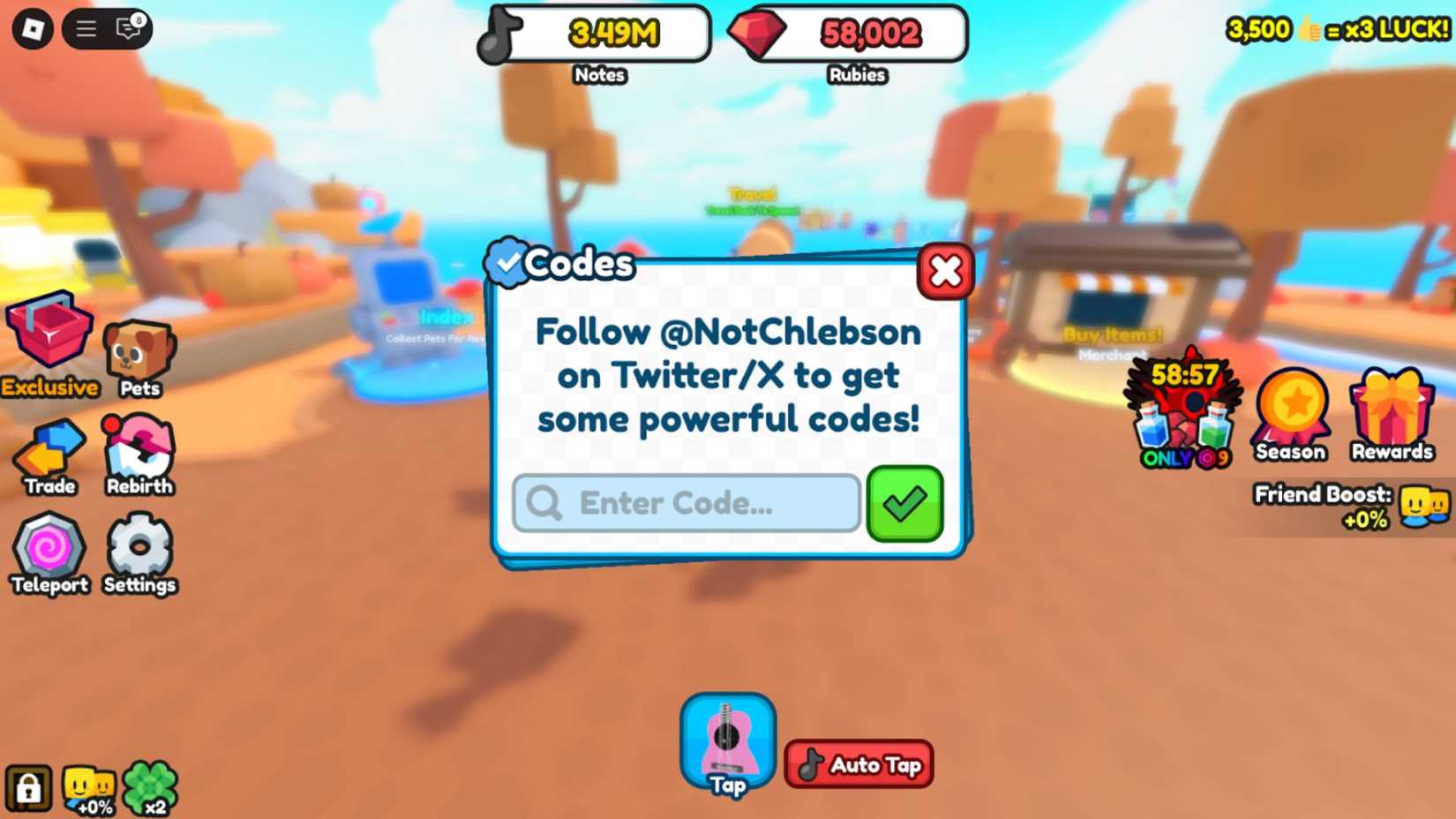 Code For Guitar Roblox Guitar Simulator Codes