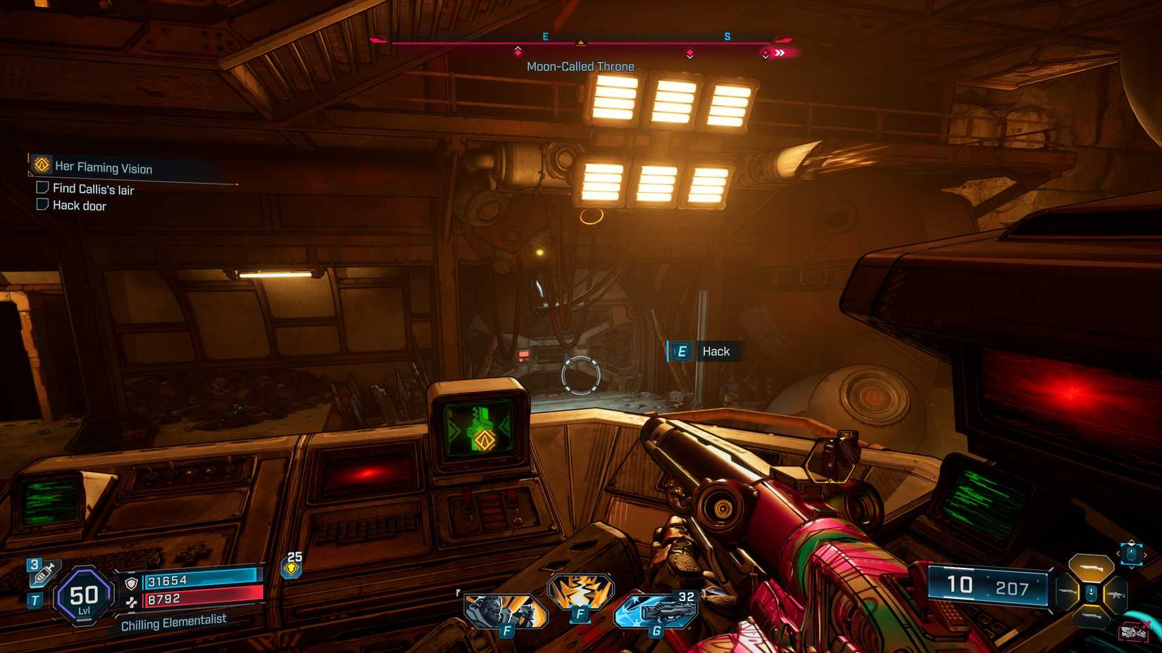 Callis Her Flaming Vision Walkthrough in Borderlands 4