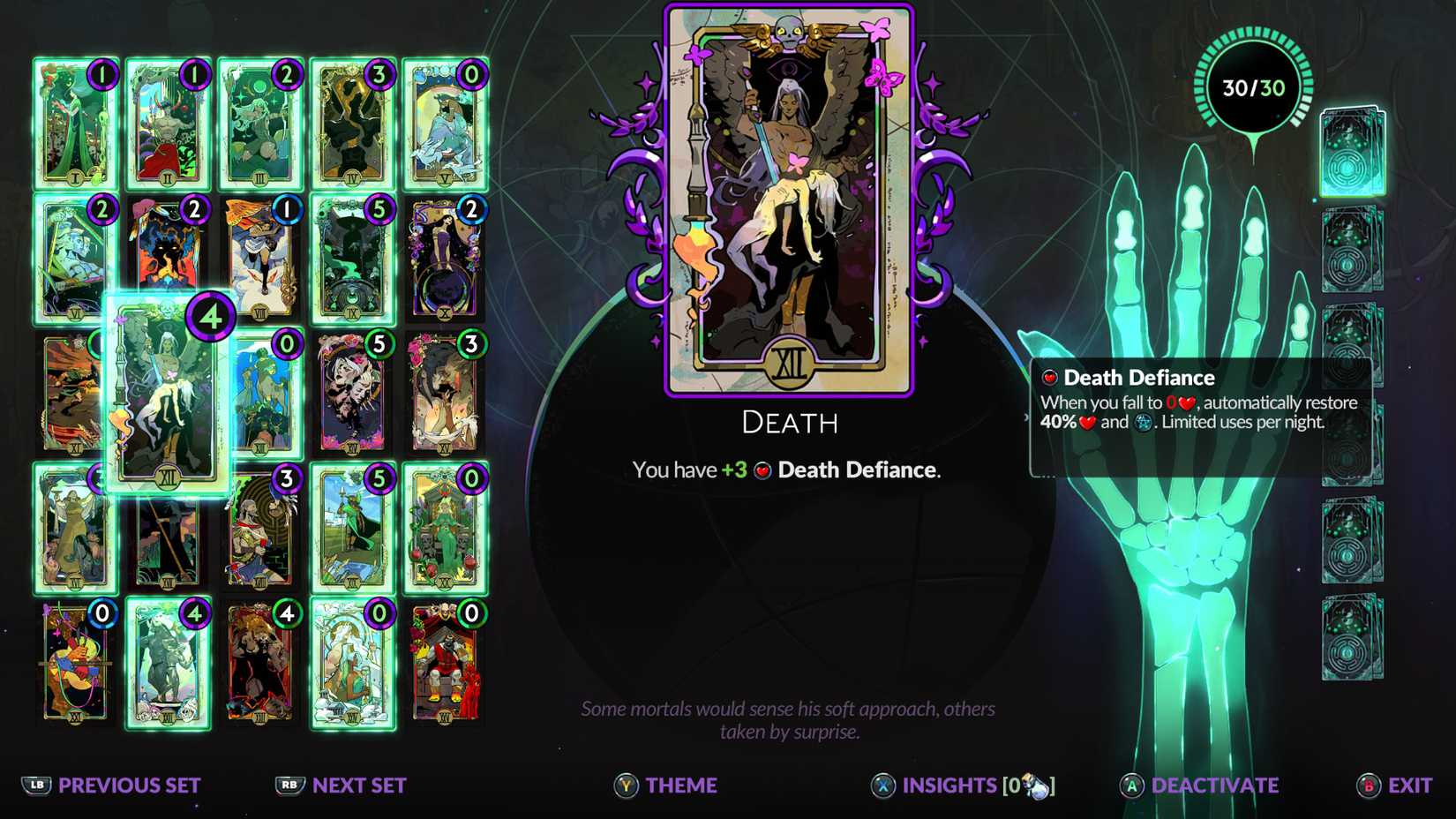 Hades 2 Best Beginner Tips Arcana Death Defiance