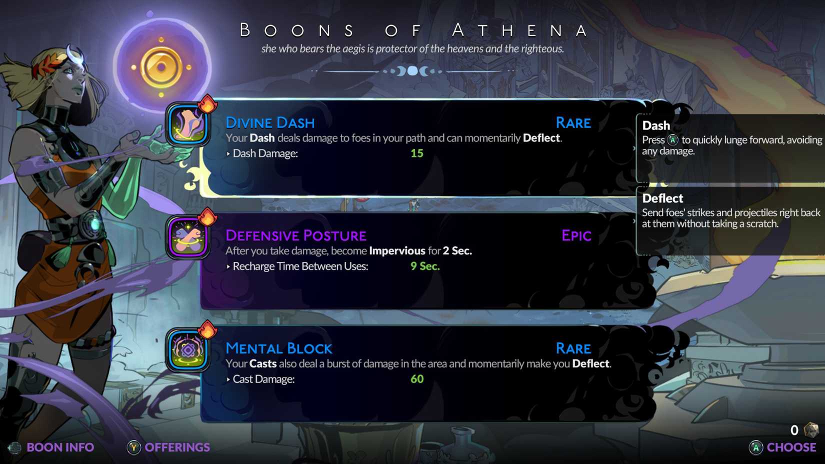 Hades 2 Best Beginner Tips Defensive Boons Athena