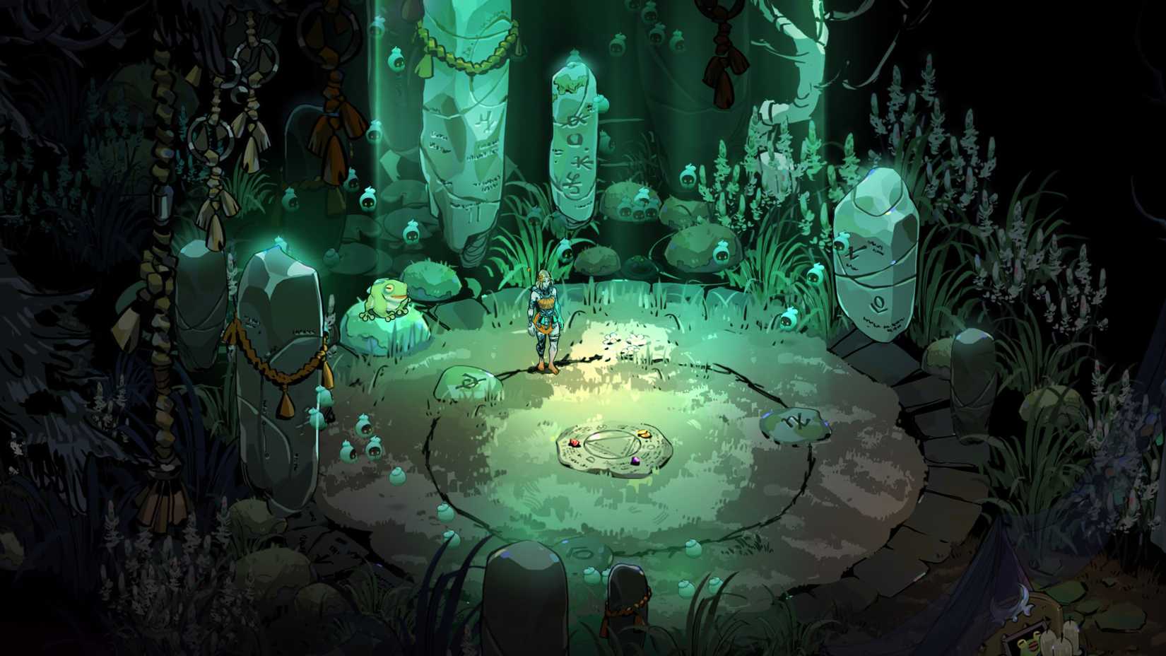 Hades 2 Crossroads Melinoe Spawn Point Witch Circle Start Location