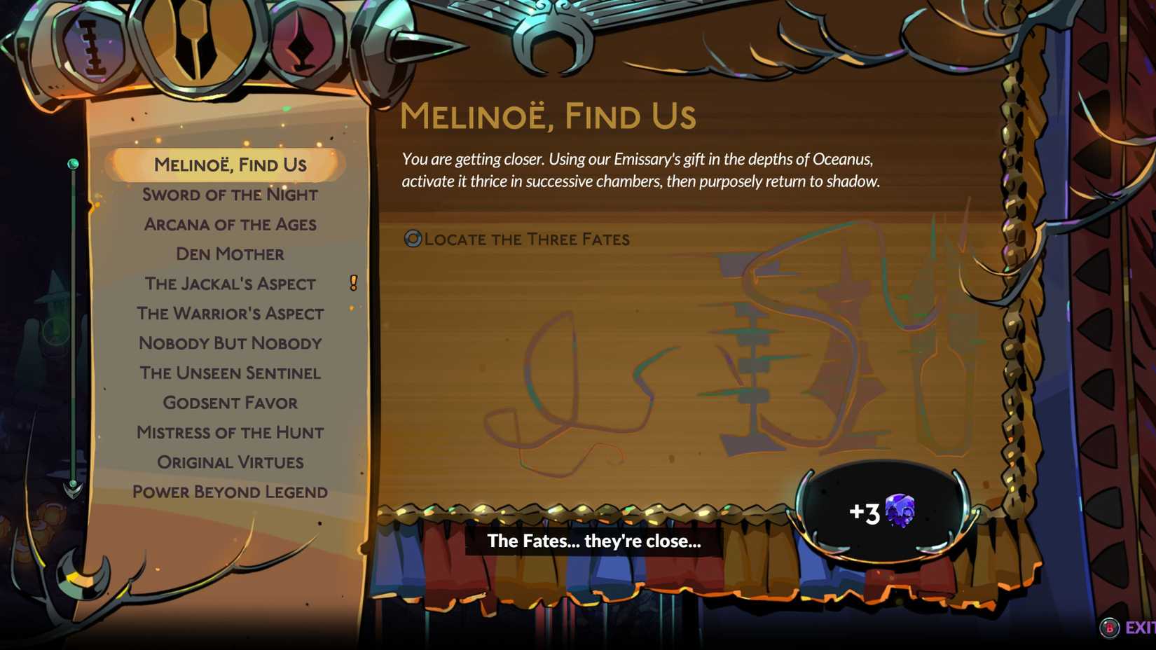 Hades 2 Find Three Fates Walkthrough 1 Melinoe Find Us