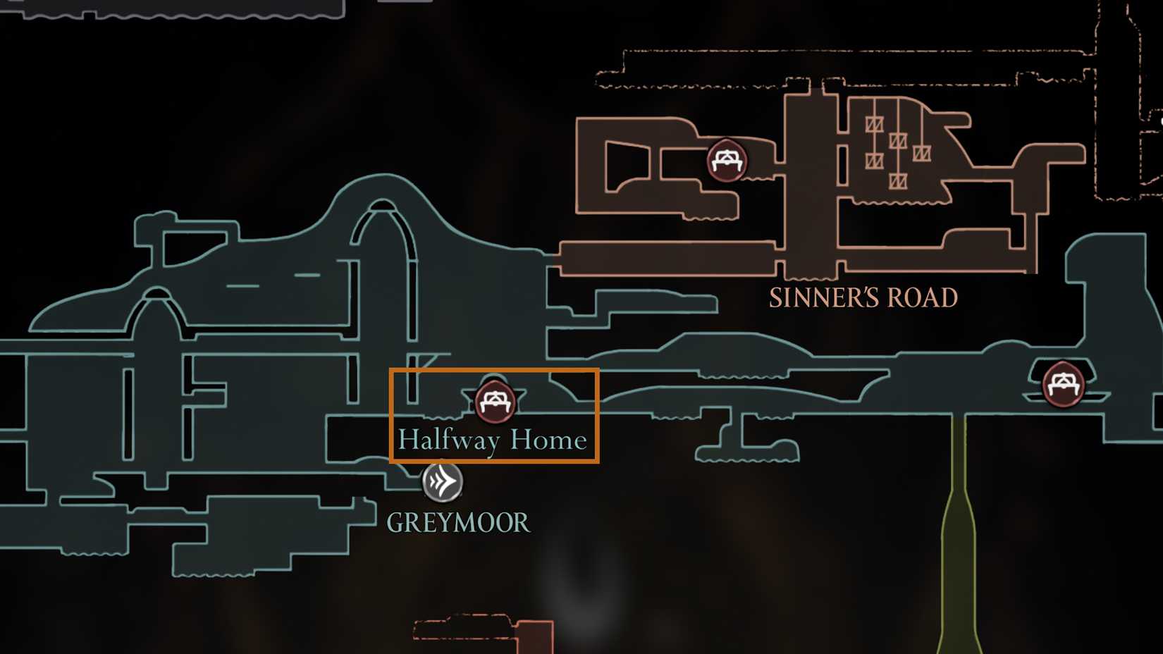 Halfway Home location in Silksong