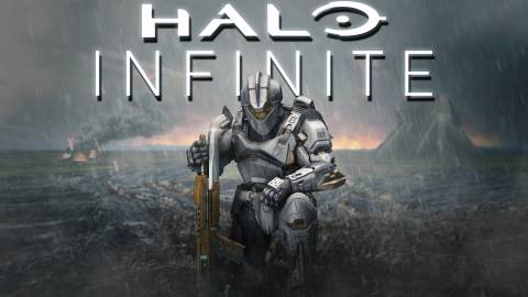 Halo Infinite Operation Warpath key art with game logo 16x9 composite