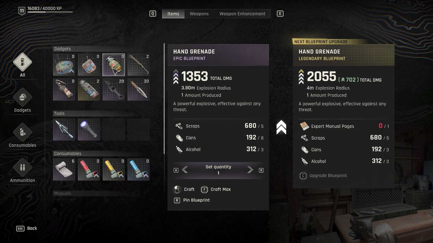 Hand Grenade Dying Light The Beast