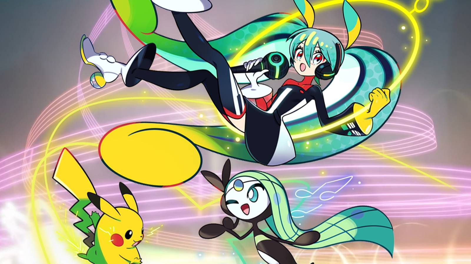 Hatsune Miku is Crossing Over With Pokemon