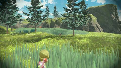 Hiding in grass in Pokemon Legends Arceus