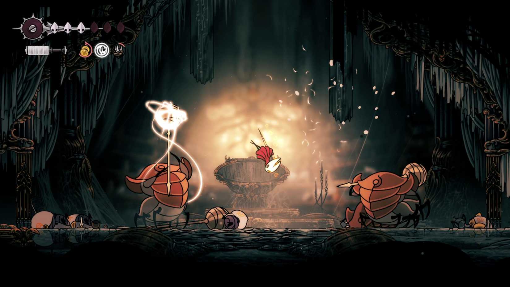 manopla dos corredores altos onda 11 em silksong