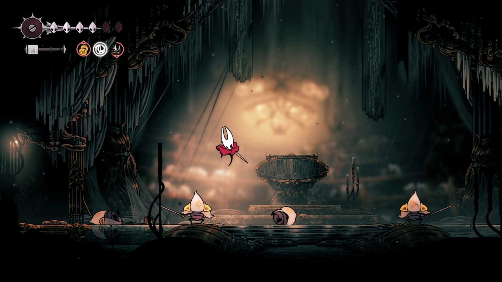 manopla dos corredores altos onda 2 em silksong