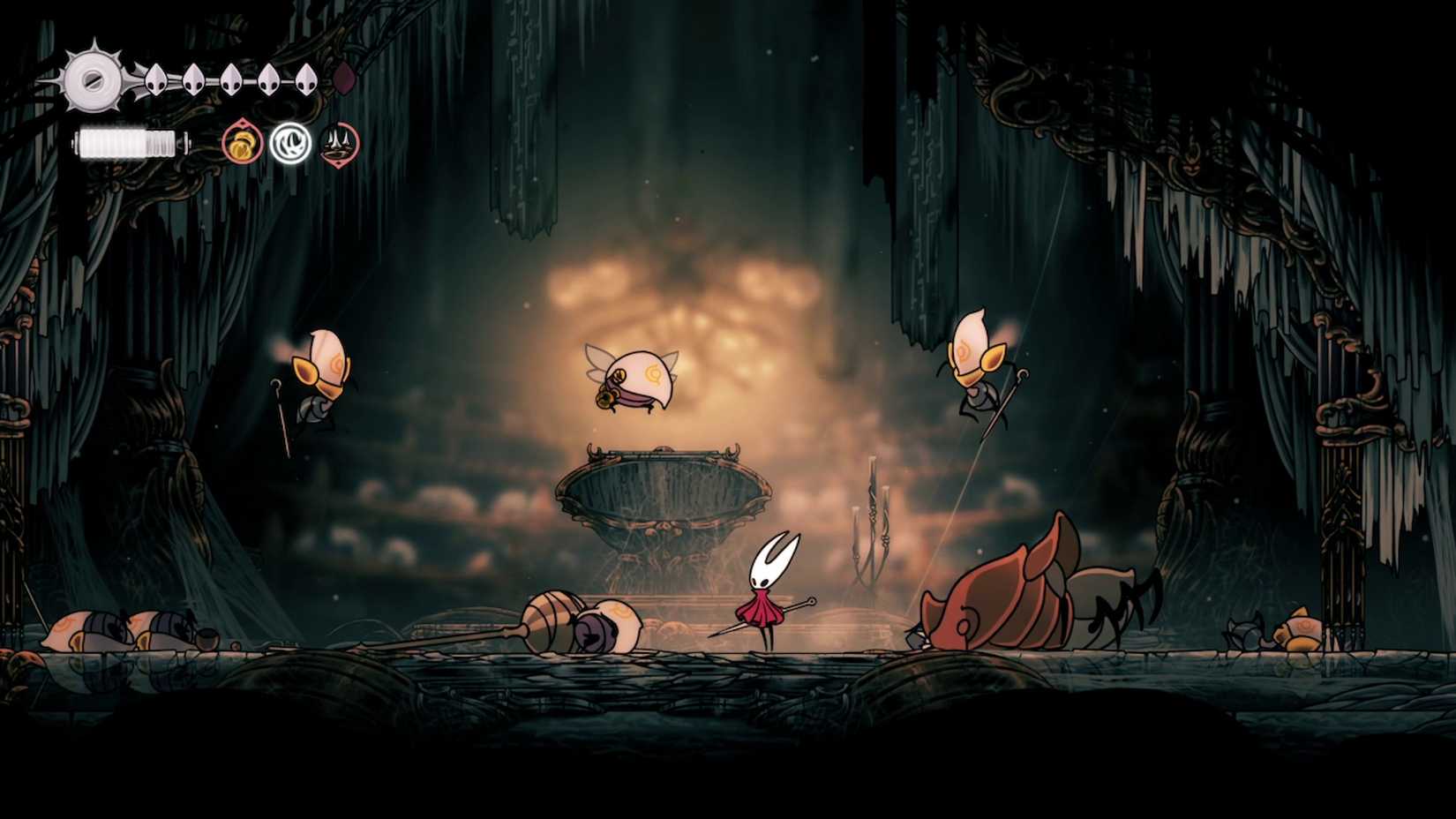 manopla dos corredores altos onda 7 em silksong