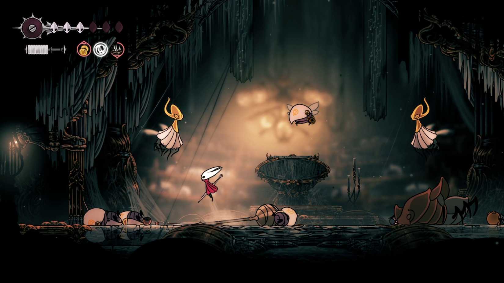 manopla de corredores altos onda 9 em silksong