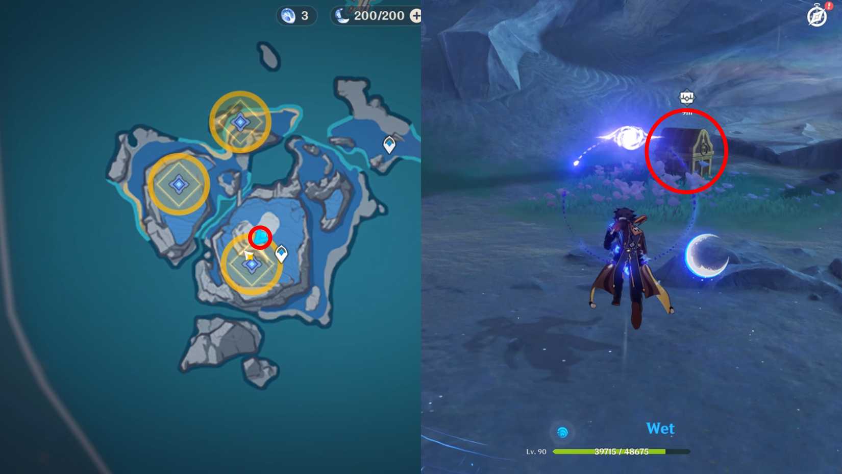 hiisi island precious chest locations 1 in genshin impact