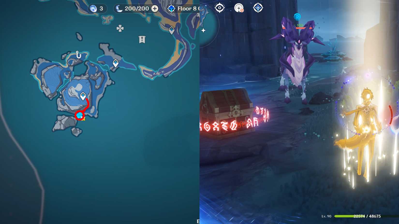 hiisi island precious chest locations 4 in genshin impact