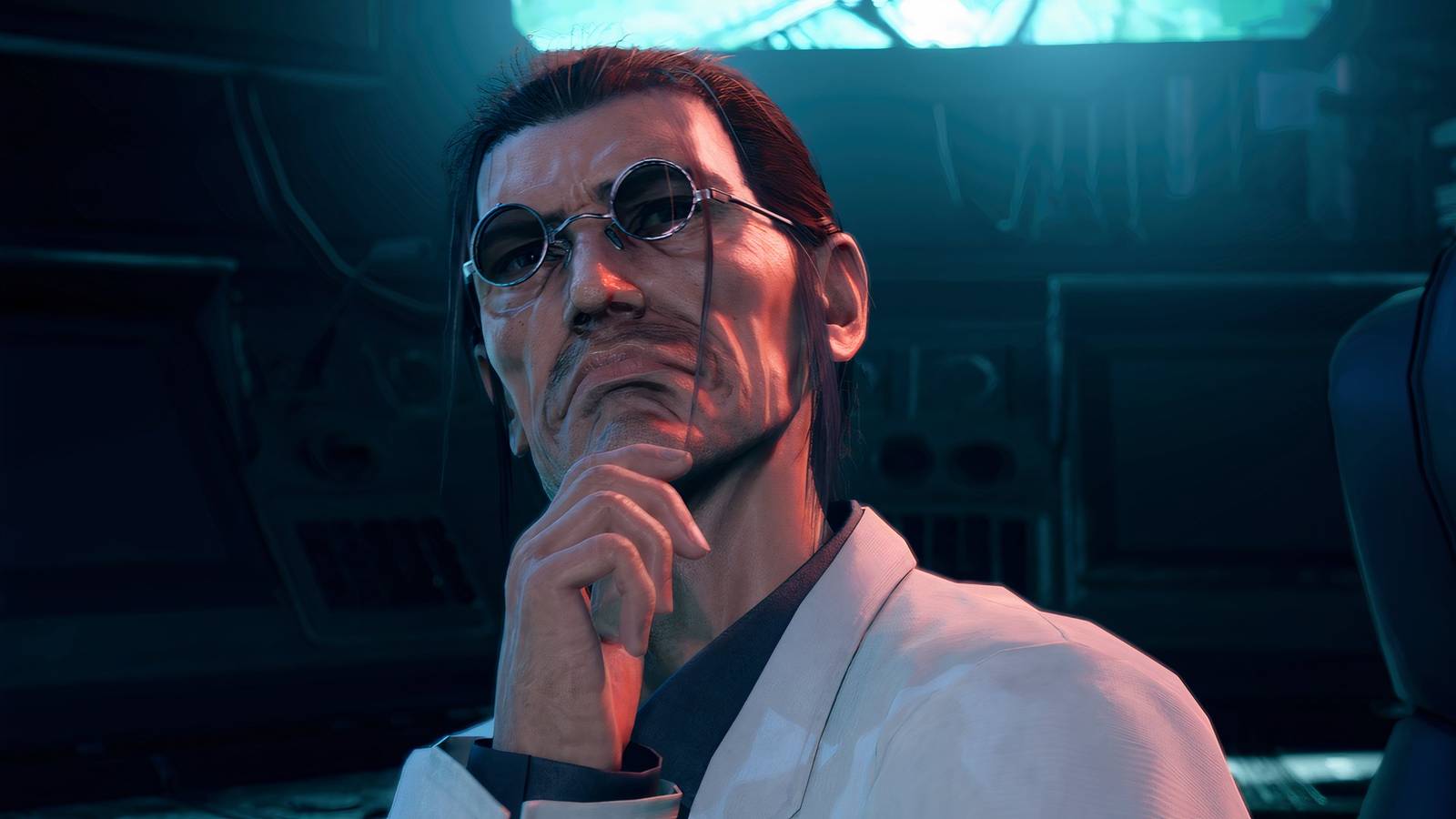 Hojo thinking in Final Fantasy 7 Rebirth