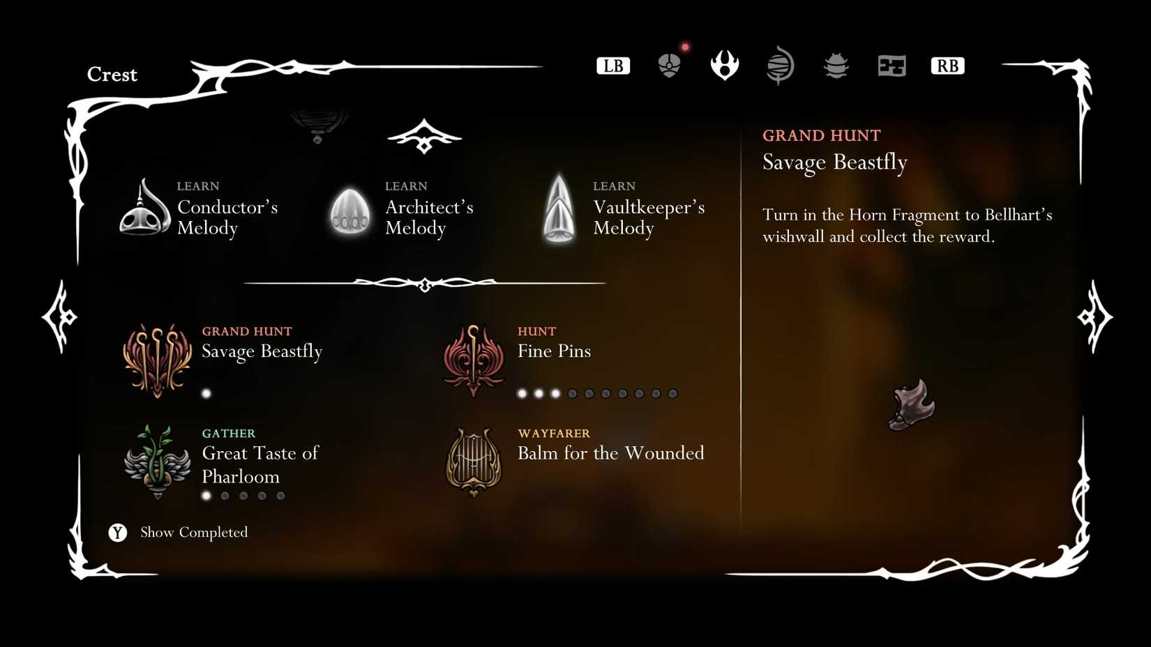 Dropraro - Todos os locais de Fragmentos de Máscara em Hollow Knight Silksong