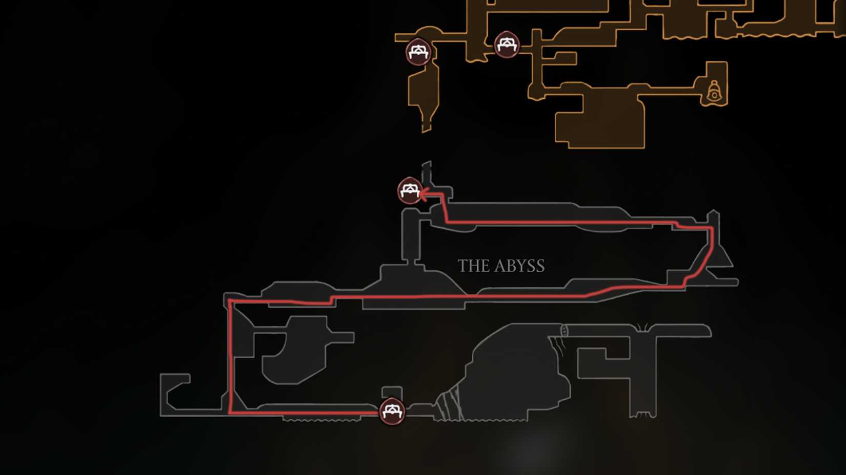 hollow-knight-hk-silksong-the-abyss-map-location-where-find-how-exit-escape-get-out