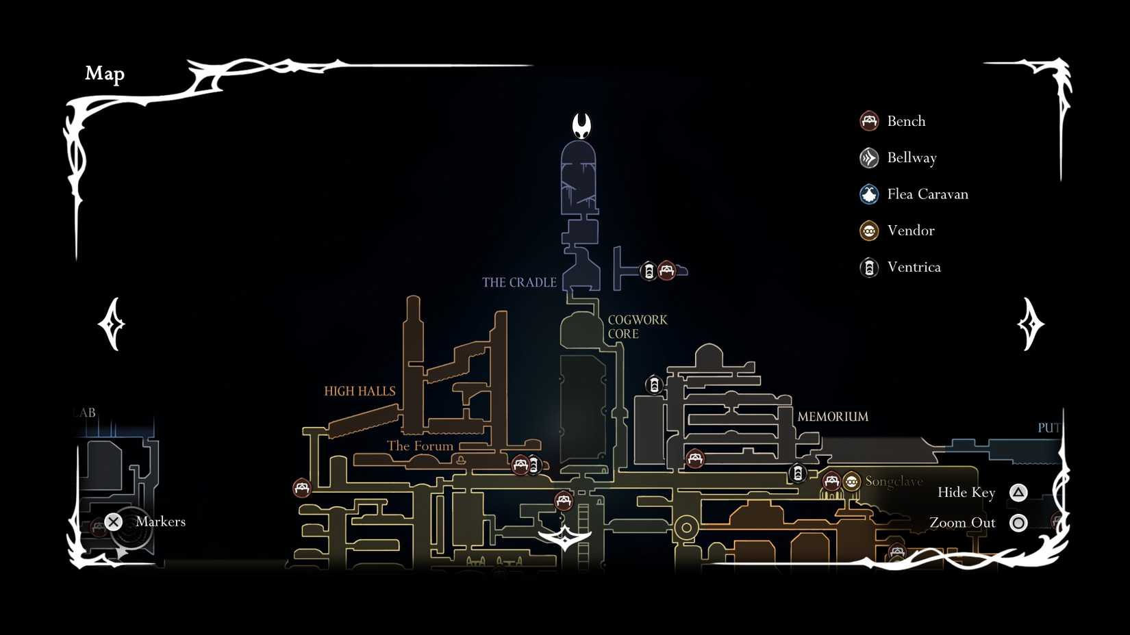 hollow-knight-hksilksong-passing-of-the-age-quest-mister-mushroom-herald-location-where-find-riddle-solve - location 86