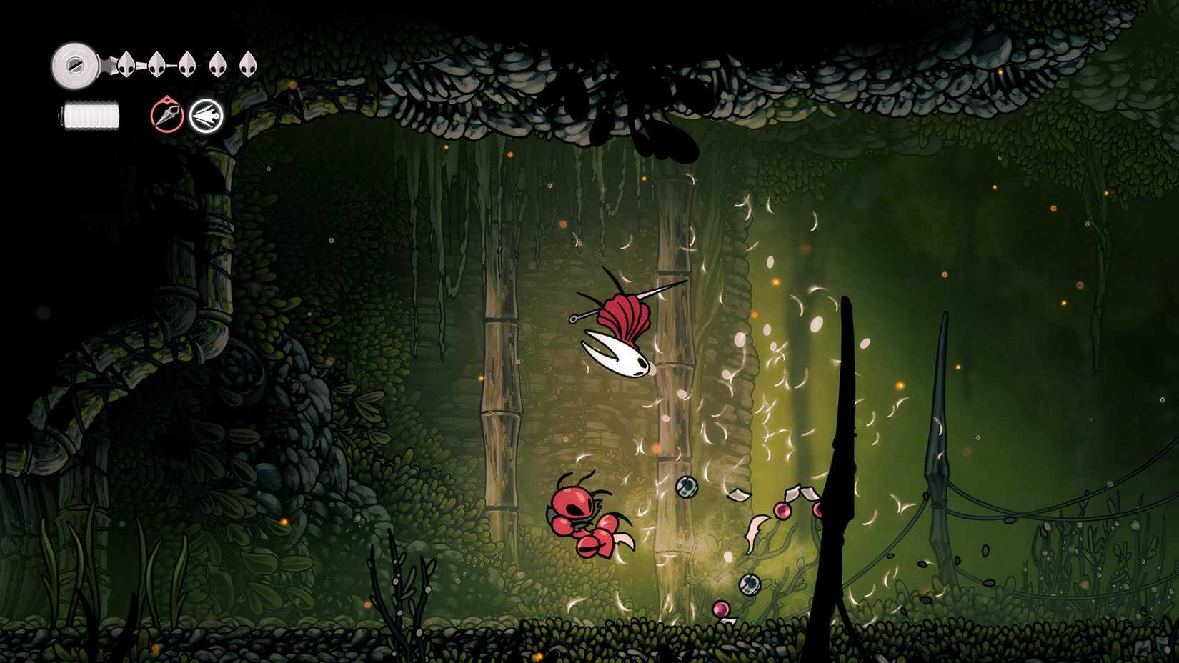 Construção Crest Andarilho Nível S em Hollow Knight Silksong - Dropraro Team Cherry