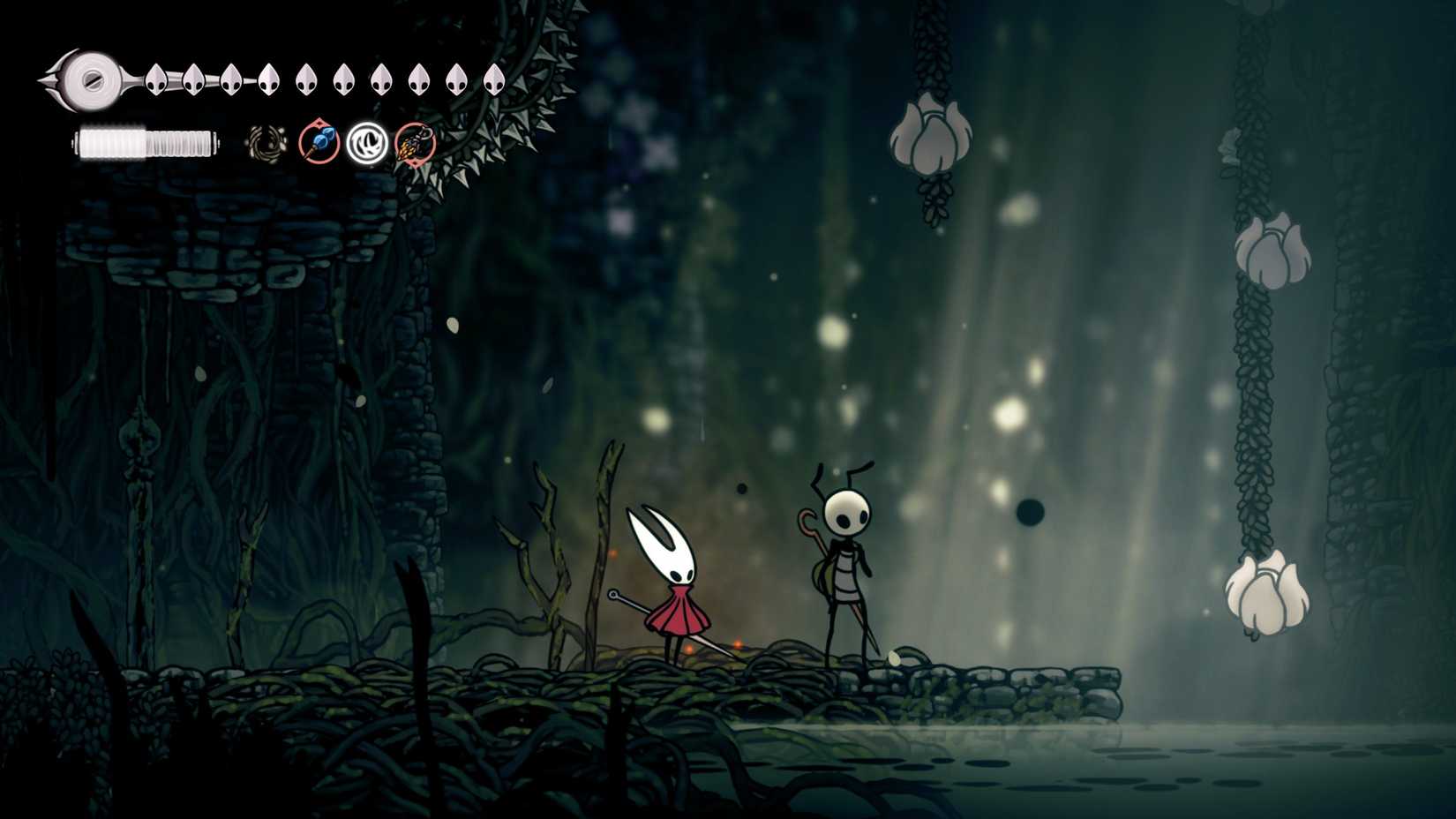 hollow knight silksong seth in shellwood