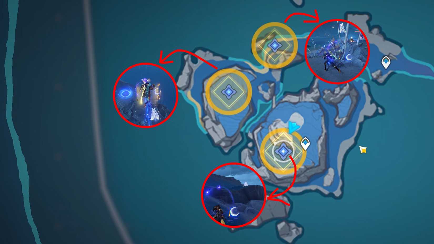 how to complete for a green island…quest 5 in genshin impact