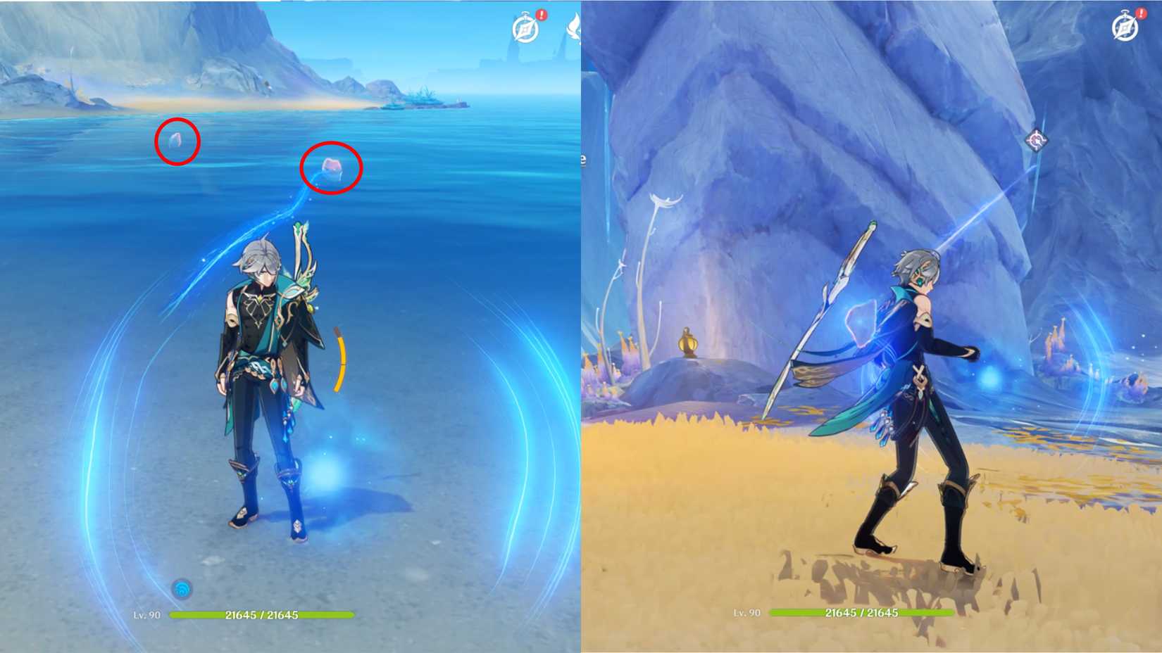 how to complete the gift of the mirage quest 3 in genshin impact