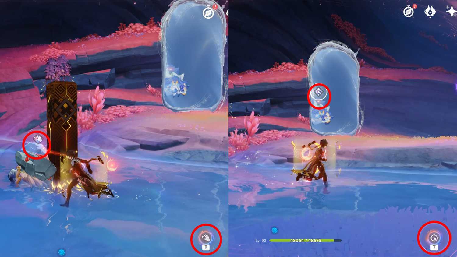 how to complete the mirrors, the maze, and the tsar quest 4 in genshin impact