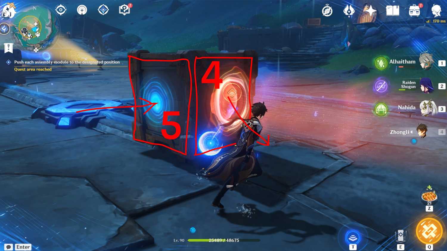 how to complete the power of research quest 7 in genshin impact