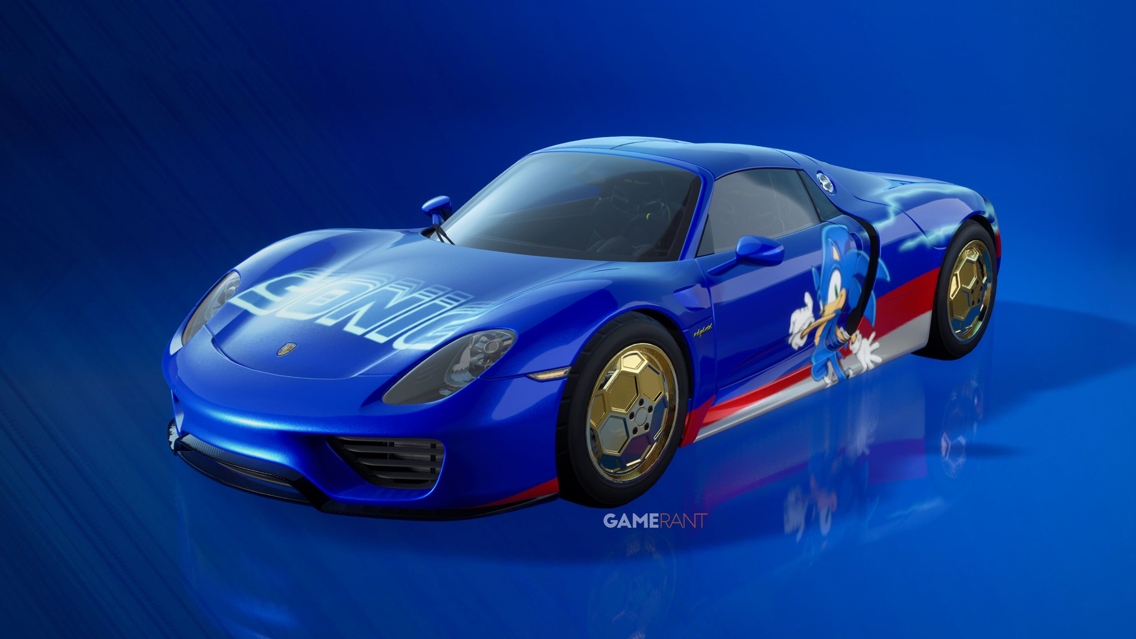 How to Get All Sonic the Hedgehog Car Cosmetics in Fortnite