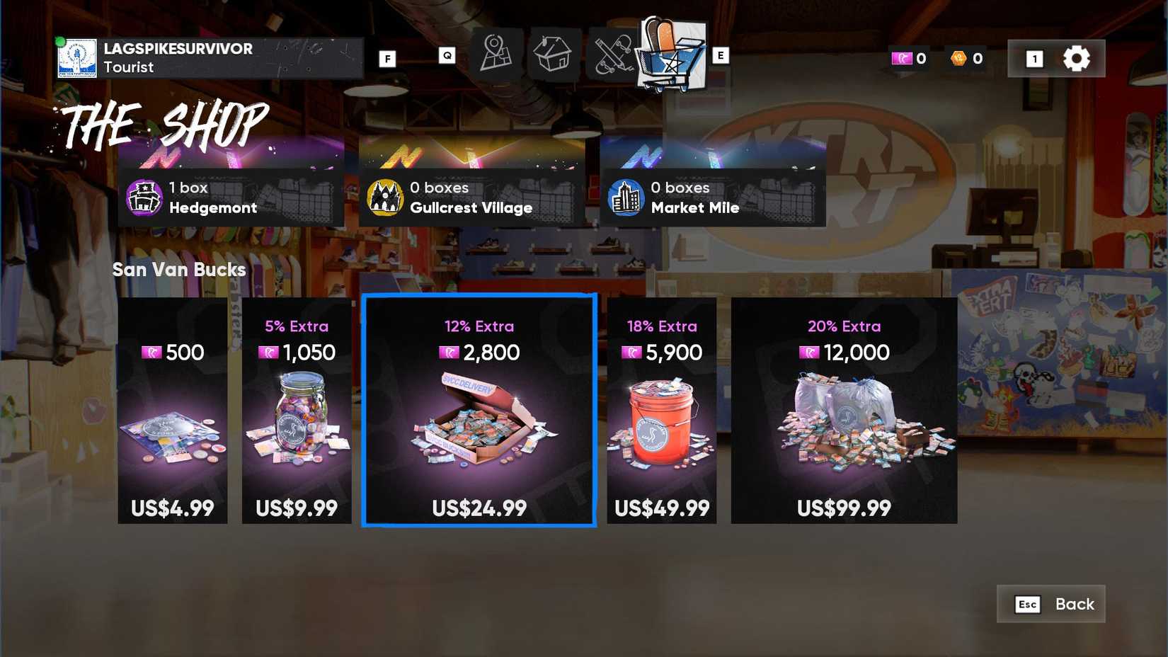 How to Get More San Van Bucks in Skate 4