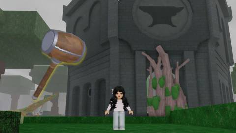 how to get the hammer in 99 nights in the forest 