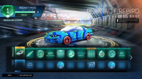 How to Get the Pontiac Firebird in Fortnite - 2 