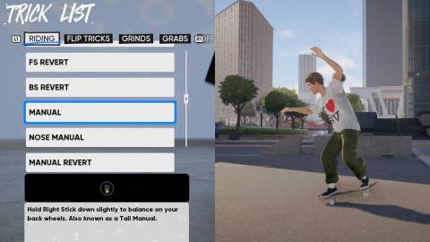 How to Manual in Skate.