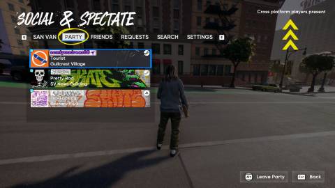 how to play with friends in skate 4