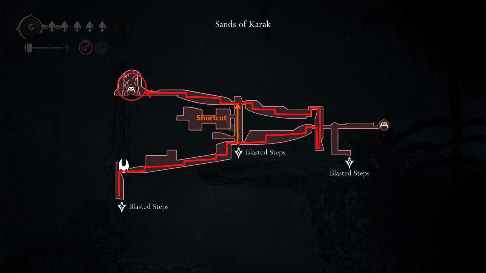 how to reach heart of might in hollow knight silksong