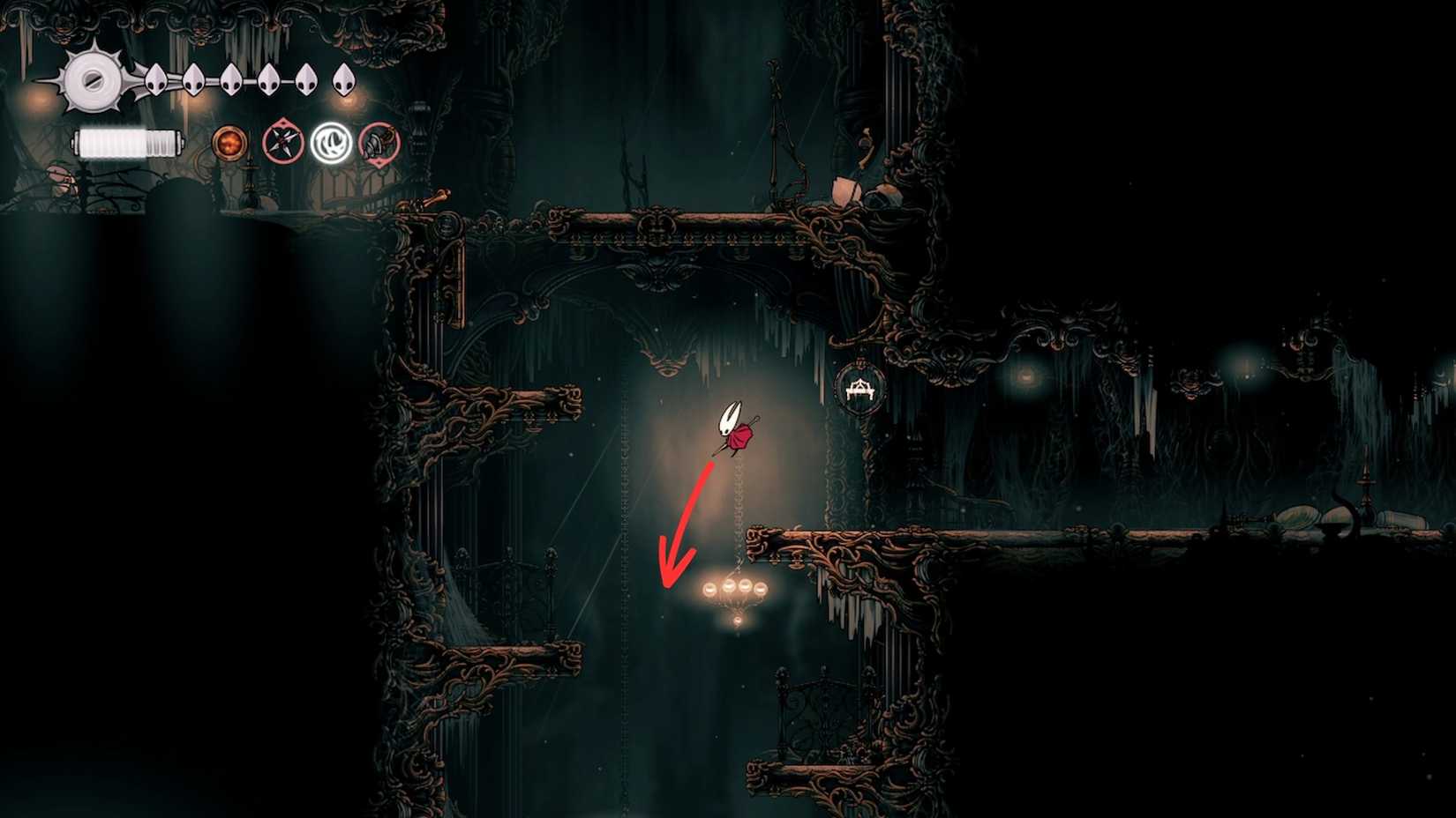 how to return to act 1 route in hollow knight silksong