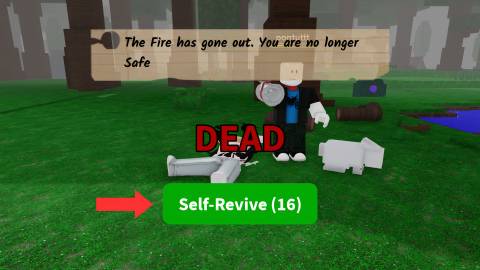 how to self revive in 99 nights in the forest