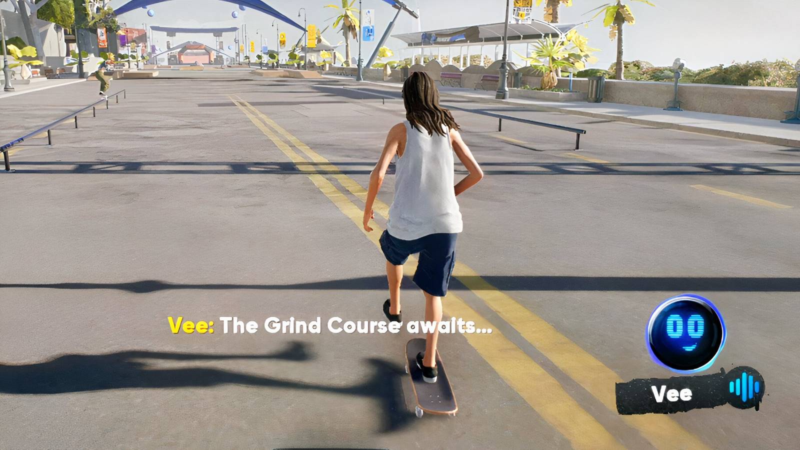 how to turn off vee in skate 4