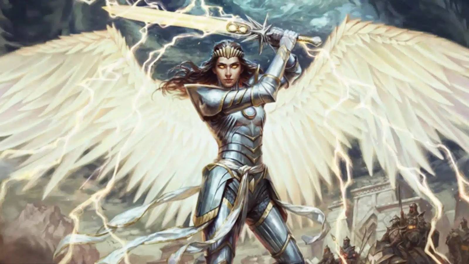 magic the gathering elspeth storm slayer planeswalker card art