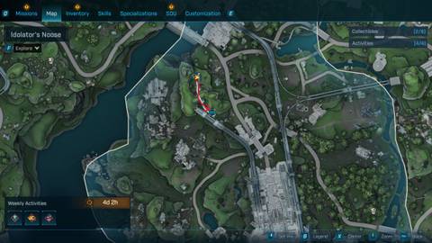 idolator's noose survivalist cache 1 location