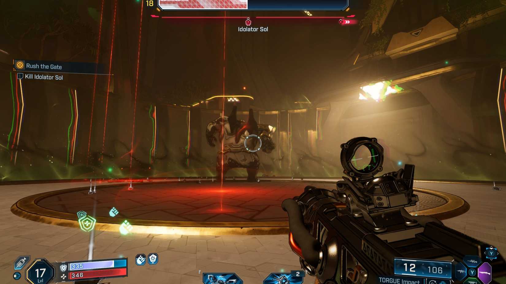 Idolator Sol Boss Impaler Rods Attack Borderlands 4