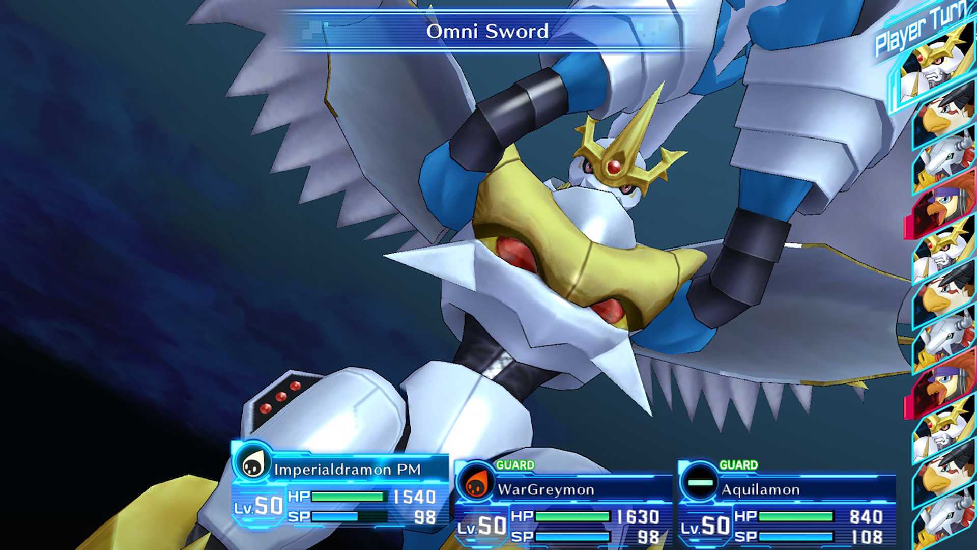 Imperialdramon PM menyerang di Digimon Story Cyber Sleuth, game Digimon terbaik